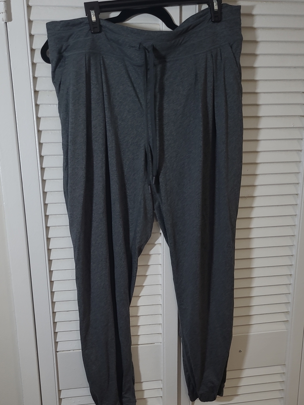 Lole Dark Gray Drawstring Jogger Pants Xxl